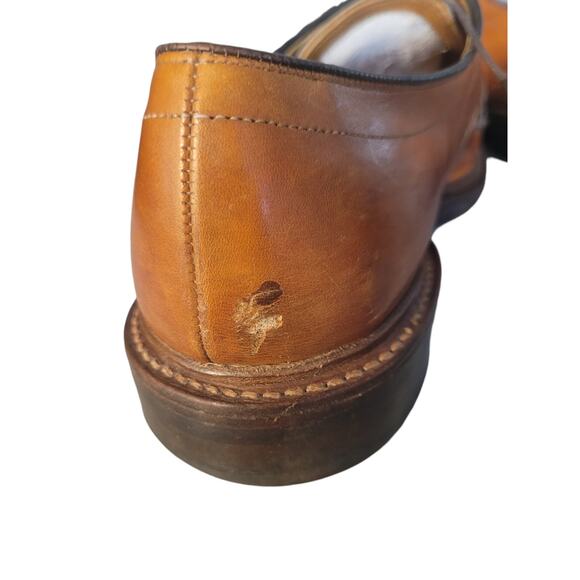 Allen Edmonds Men's Hillcrest Lace Up Leather Bicycle Toe Oxford Shoes Size 11.5 - Picture 7 of 8